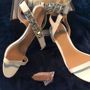 Gorgeous ankle strap bling for the win!
